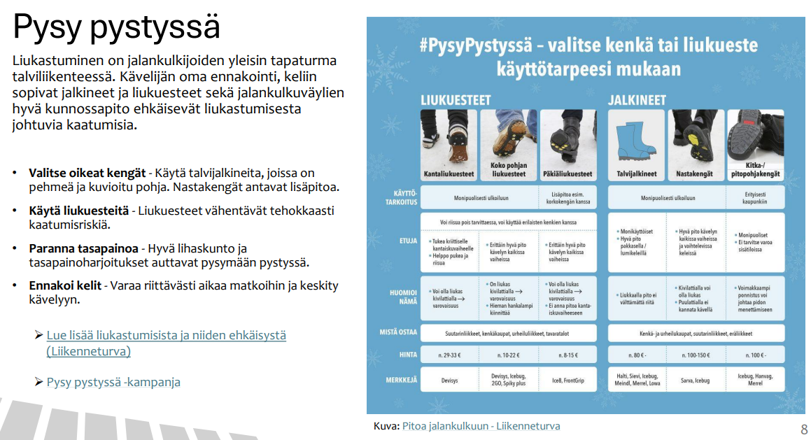 Pysy pystyssä
