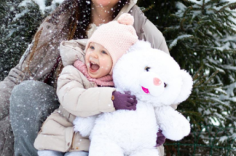 Tammikuu lapsi ja vanhempi