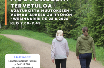 Ajatuksista muutokseen - voimaa arkeen ja työhön -webinaari