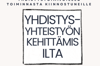 Yhdistysyhteistyön kehittämisillan mainoskuva