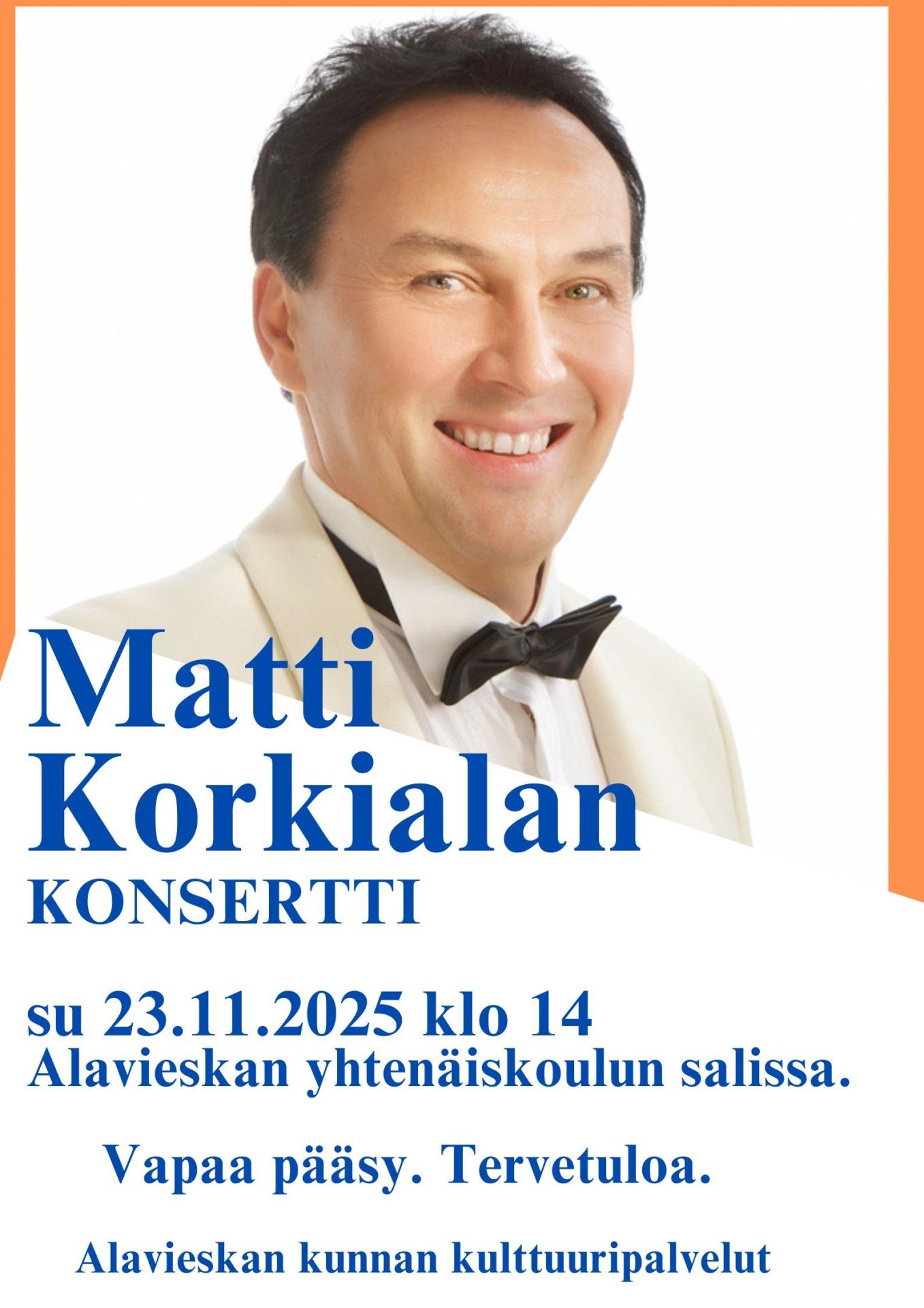 Matti Korkiala konsertti